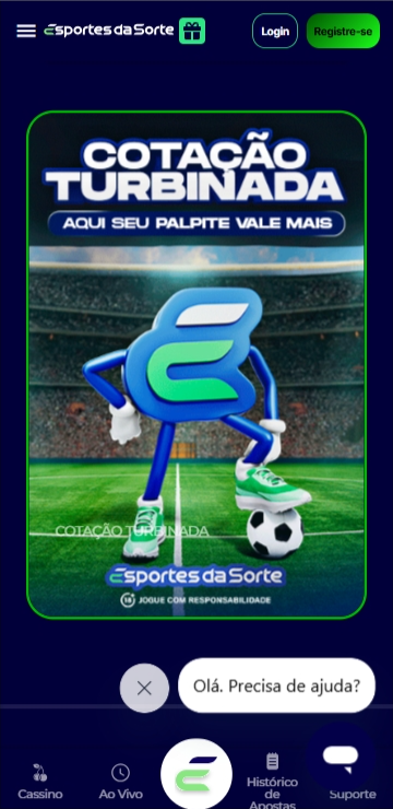 Banner de cotação turbinada Esportes da Sorte 