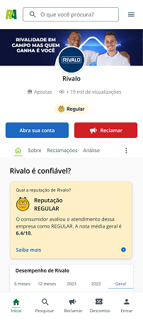 Rivalo Reclame Aqui