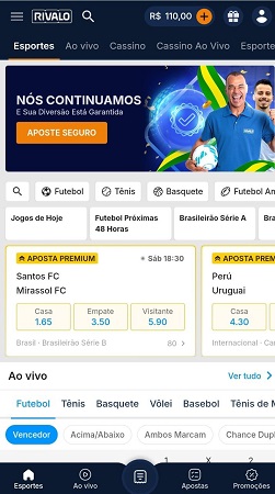 Rivalo apostas premium