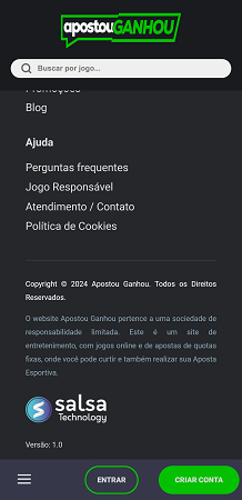 ApostouGanhou Salsa Technology