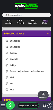 ApostouGanhou principais ligas