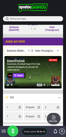 ApostouGanhou streaming