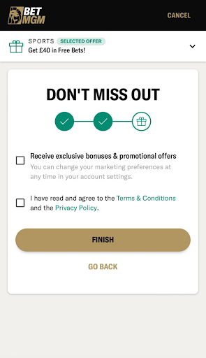 BetMGM app ofertas exclusivas