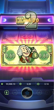 Página do modo de demonstração do Cash Mania no site mobile da Esportes da Sorte