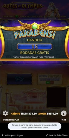 Rodadas grátis no Jogo do Velho do Raio