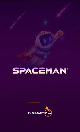 Tela de carregamento do Spaceman na Novibet 