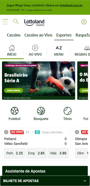 Lottoland casas de 3 reais