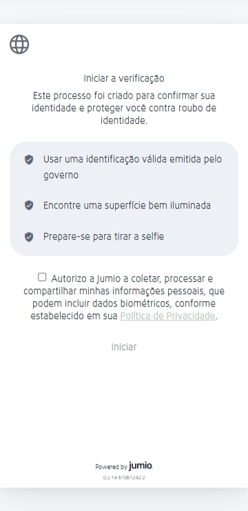 Página de verificação de conta da Lottoland informando que foi confirmada a identidade do usuário para garantir segurança nas apostas online.