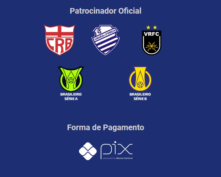Betesporte é a patrocinadora oficial do CRB,  CSA, Série A e Série B do Brasileirão