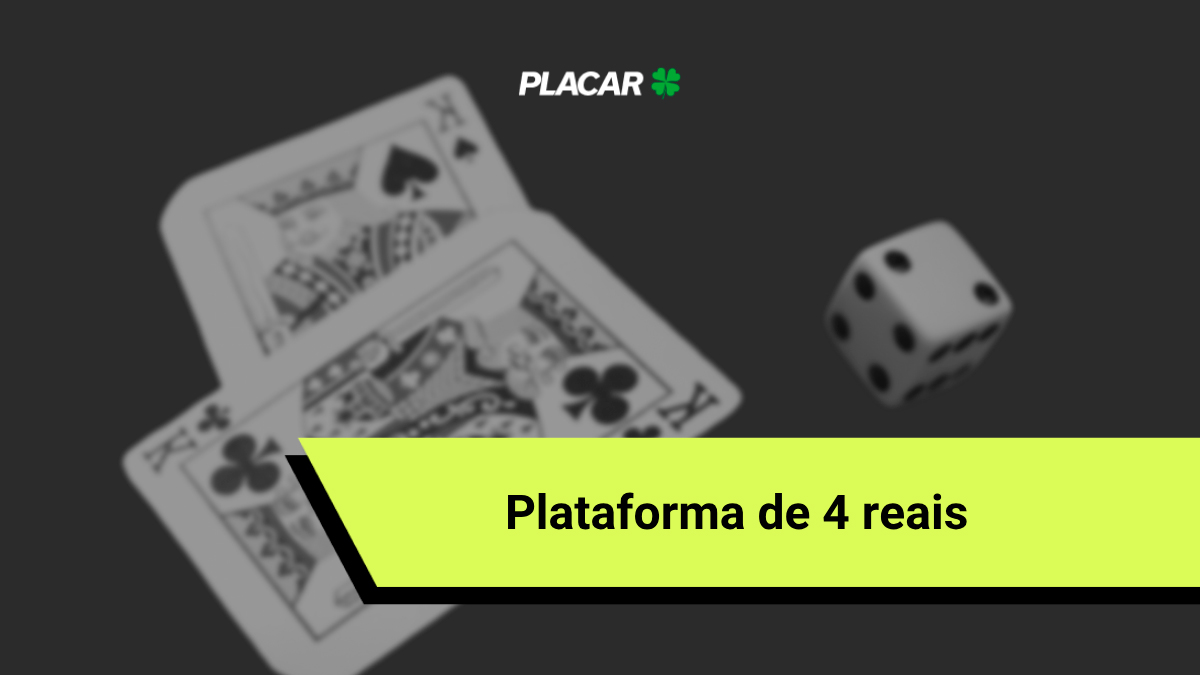 Plataforma de 4 reais: 4 melhores casas de apostas com depósito baixo