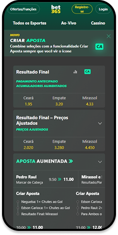 mercados de apostas disponíveis na bet365
