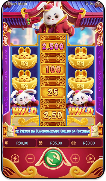Slot Fortune Rabbit da plataforma de jogos PG Soft na Stake