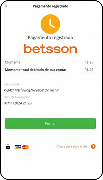 Cashout na Betsson de aposta simples em Galatasaray vs Tottenham com valor de R$26 disponível