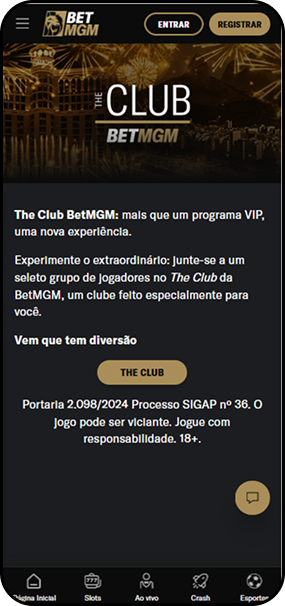 The Club BetMGM programa VIP exclusivo com experiência diferenciada para jogadores selecionados