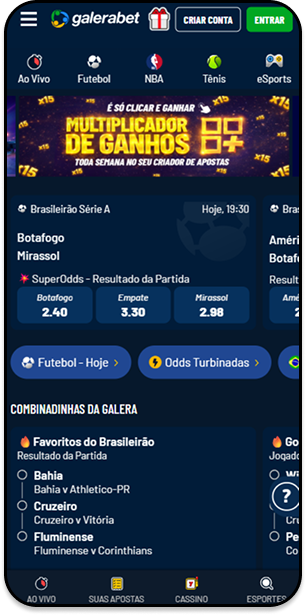 Esportes na Galera Bet 