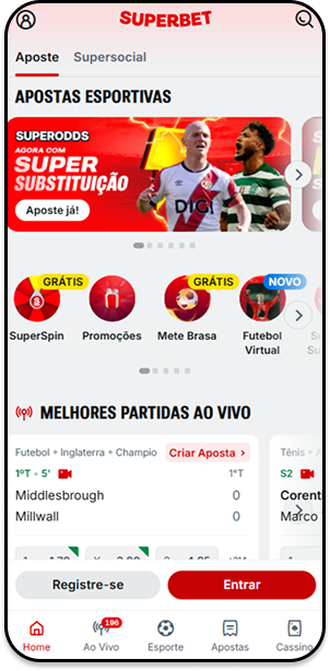 Aplicativo Superbet